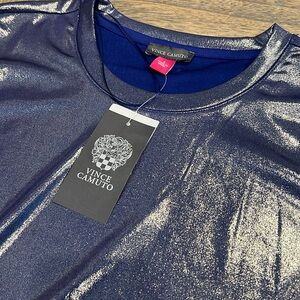 NWT Vince Camuto Women’s Top- Purple Shimmer- Large